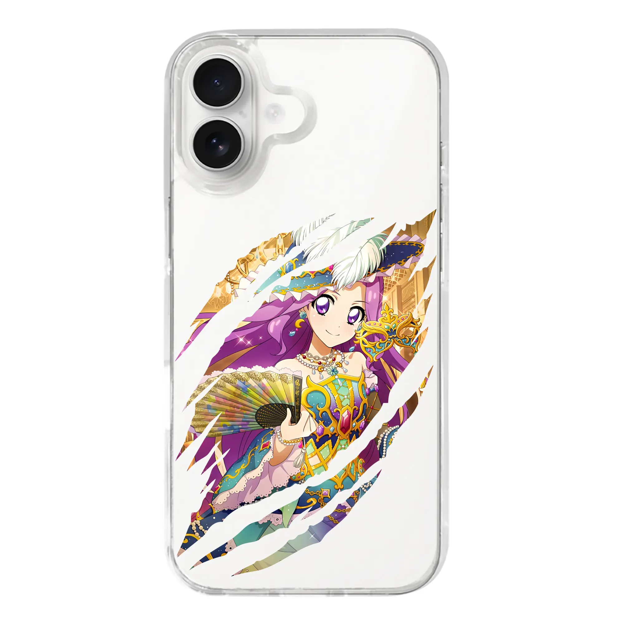 アイカツ グッズ 神崎 美月 - iPhone 17シリーズ 透明スマホケース – 薄型・耐衝撃・精密フィット保護カバー